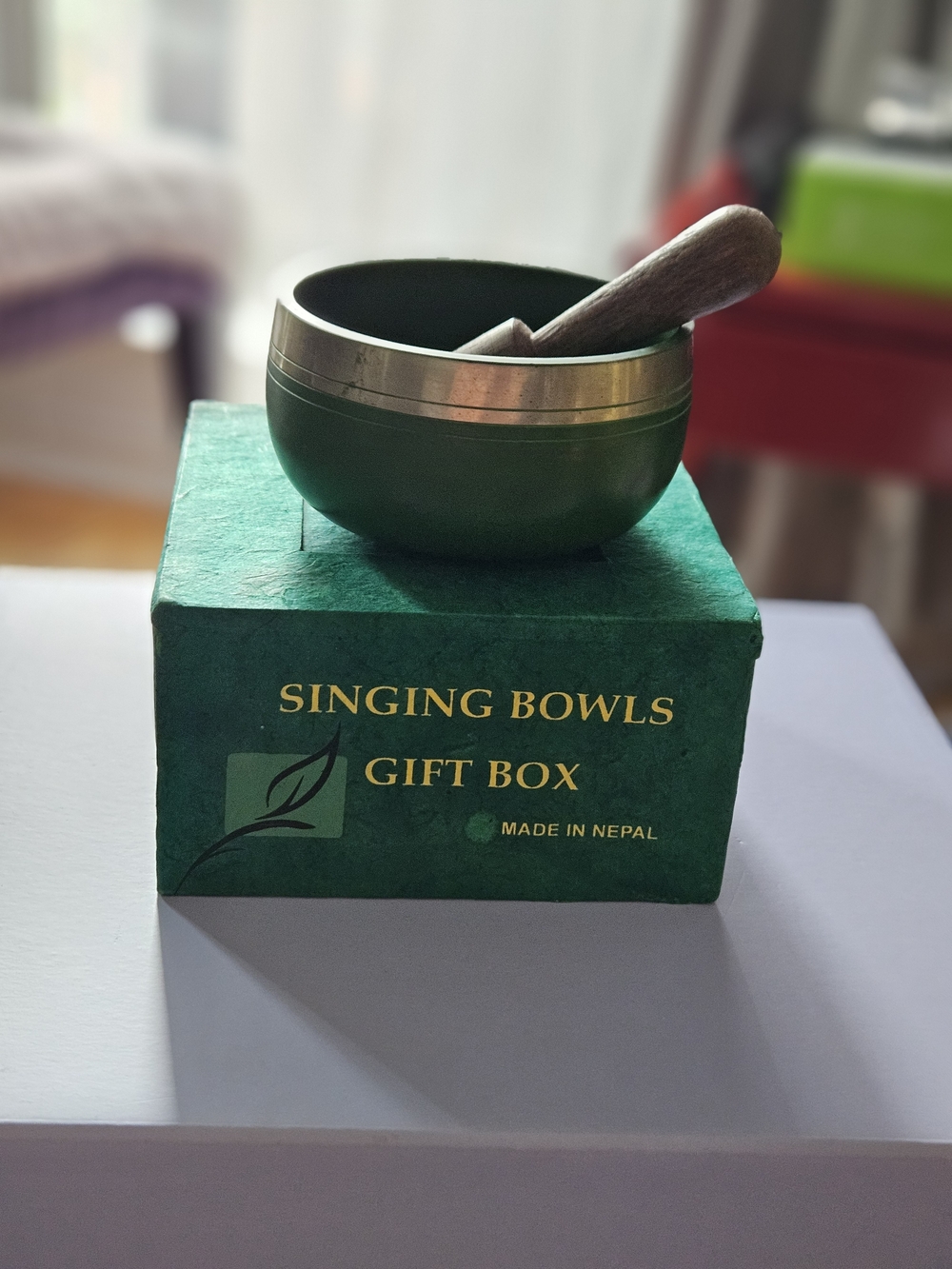 Authentic 3" Tibetan Singing Bowl Gift Set - Made in Nepal 🧘‍♀️✨